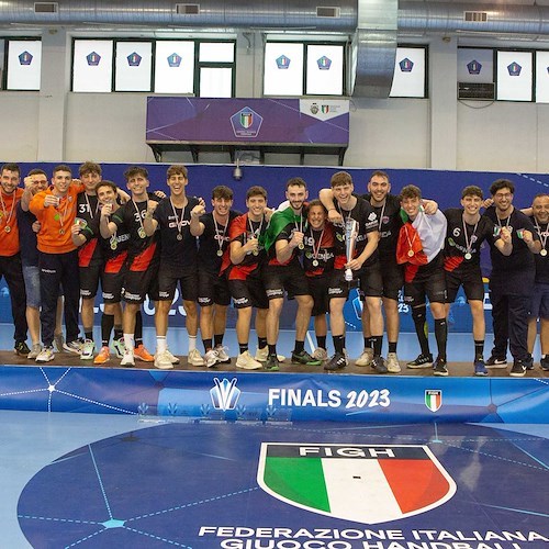Pallamano, la Genea Lanzara è campione d’Italia: i salernitani si aggiudicano lo scudetto under 20