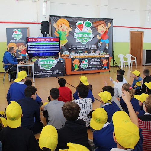 Parte la seconda edizione di "Fruit & Salad Smart Games", il campionato scolastico della buona alimentazione