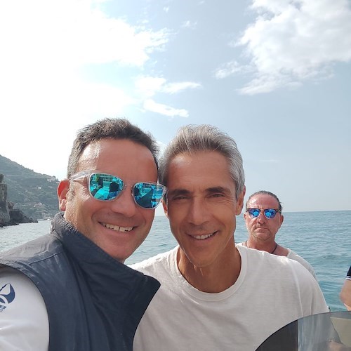 Paulo Sousa arriva a Minori in Costiera Amalfitana 