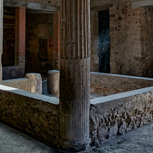 Pompei, la visita al parco archeologico si arricchisce con la Casa dei Quattro stili