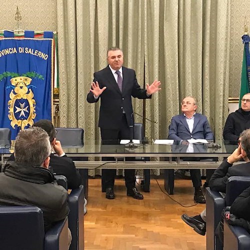 Provincia di Salerno dà mandato a Settore Viabilità di riaprire strade chiuse per smottamenti e frane