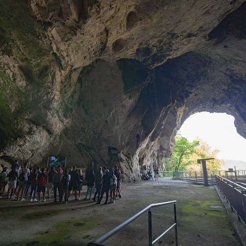 Riaperto dopo nove anni l’ingresso principale delle Grotte di Pertosa-Auletta, era stato chiuso a seguito di una frana
