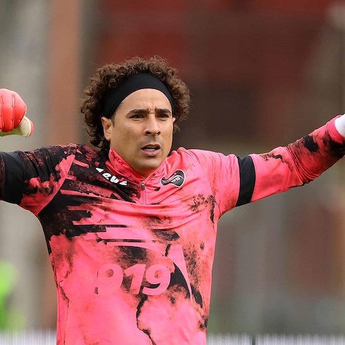 Ochoa si infortuna in Nazionale<br />&copy; U.S. Salernitana 1919