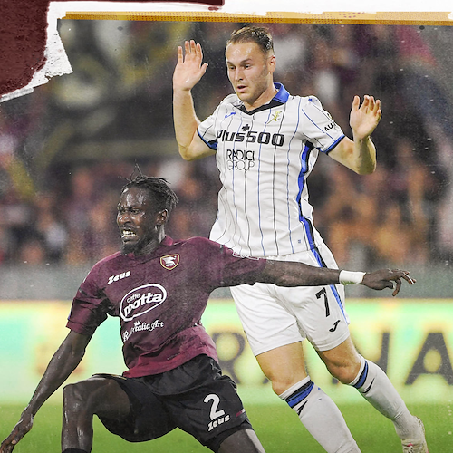 Salernitana sconfitta dall'Atalanta, la decide Zapata. Tutti i risultati della Serie A TIM