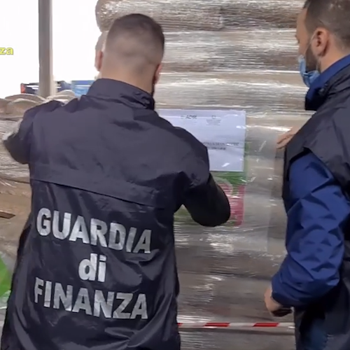 Salerno, al porto sequestrate oltre 50 tonnellate di pellet proveniente dall'Egitto 