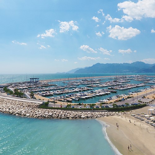Salerno, Marina d’Arechi riceve per l’ottava volta consecutiva la Bandiera Blu
