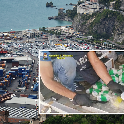 Salerno, maxi sequestro di droga nel porto: rinvenute 3 tonnellate hashish e pasticche anfetamine