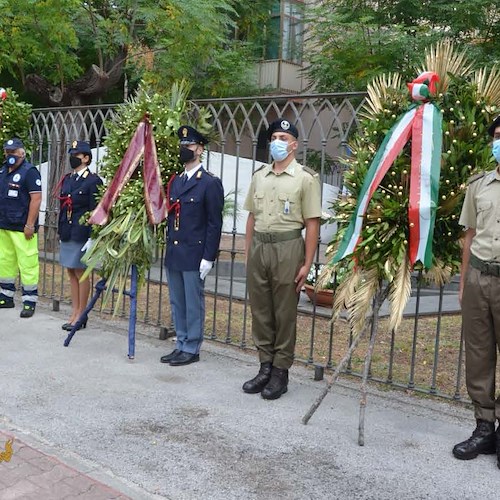 Salerno, Polizia commemora gli Agenti Mario De Marco e Antonio Bandiera, vittime del terrorismo