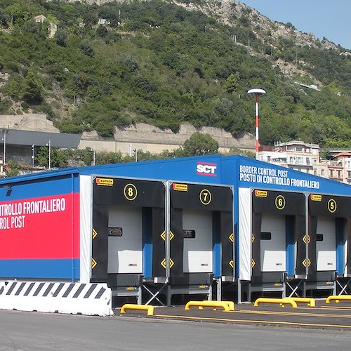 “Salerno Porto Sicuro”, lunedì 19 dicembre l’inaugurazione del “Posto di Controllo Frontaliero” 