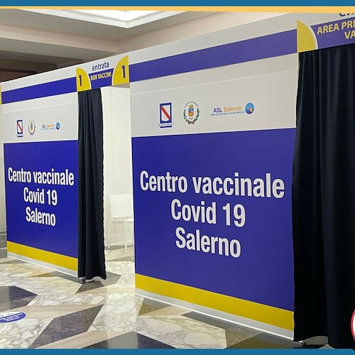 Salerno, pronti i tre centri per la campagna di vaccinazione 