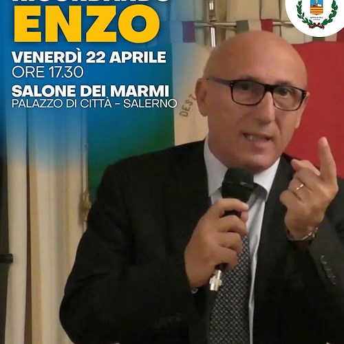Salerno ricorda Enzo Fasano: appuntamento venerdì a Palazzo di Città