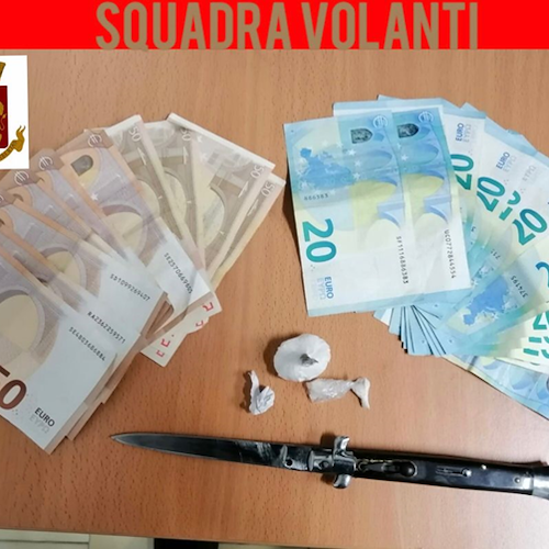 Salerno, spaccio di droga e possesso di armi: tre arresti 