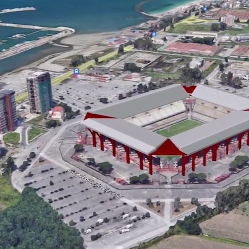 Stasera a Salerno si presenta il nuovo Stadio Arechi: circa 35 milioni di euro per il restyling 