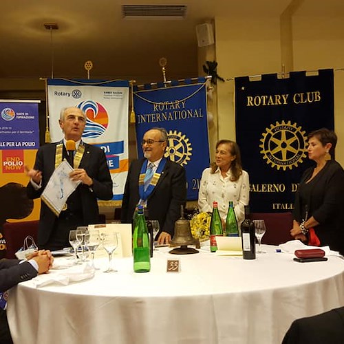 Stasera il Rotary Salerno Duomo incontra il Club di Torino, formato da 19 donne e un uomo