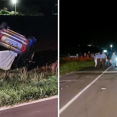 Teggiano. Tragico incidente, tre auto coinvolte: muoiono due ragazzi di Polla