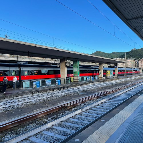 Tornata regolare la circolazione dei treni sulla linea Napoli–Salerno, via Nocera