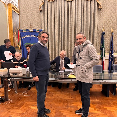 "Uniti per la Provincia": Corrado Matera guida la lista per le Elezioni Provinciali di Salerno