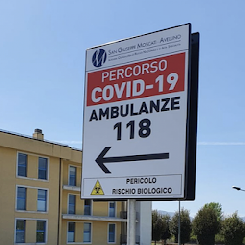 Ventisette contagi in Campania: nove soltanto in provincia di Avellino, “Moscati” riapre palazzina Covid 