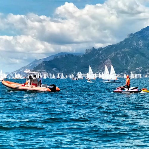 Vigili del Fuoco Salerno. Assistenza e soccorso in mare per i Campionati Italiani di vela giovanili in singolo