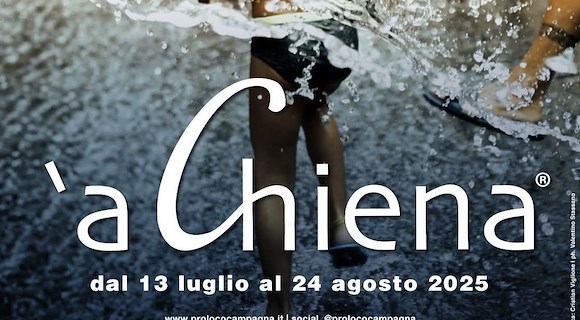 Campagna annuncia le date de ’A Chiena 2025: acqua, festa e tradizione dal 13 luglio al 24 agosto